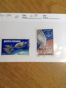 Romania # C173-C174  Used