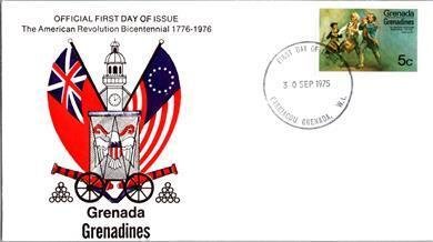 Grenada, Worldwide First Day Cover, Americana