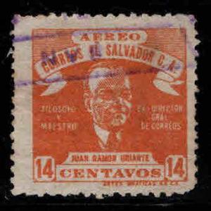 El Salvador Scott C98 Used airmail stamp