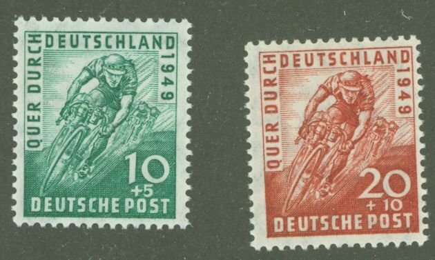 Germany #B304-B305  Single (Complete Set)