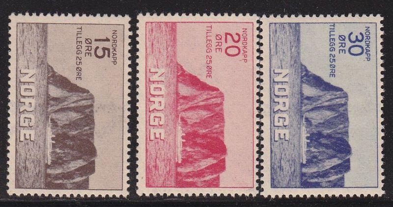 Norway B1 - B3 Set VF-OG-NH  scv $ 220 ! see pic !