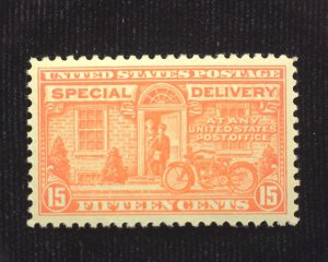 HS&C: Scott #E13 15c Special Delivery A brilliant color gem! Mint XF/Sup NH