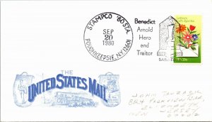 US SPECIAL PICTORIAL POSTMARK COVER BENEDICT ARNOLD HERO AND TRAITOR (3)