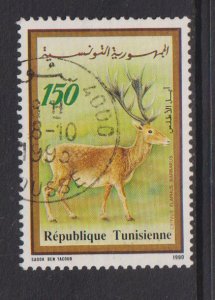 Tunisia   #985 used  1990  fauna and flora 150m