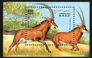 Sahara 1994 Antelopes S/S MNH