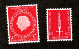Netherlands # 366-367 Mint NH!