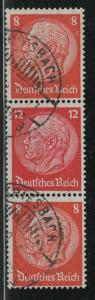 Germany Scott # 420 (2), 422, used, se-tenant, Mi# S202