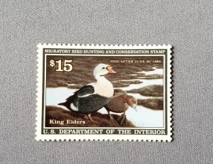 RW58, King Eiders:, Mint, OGNH, CV $50