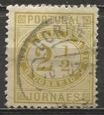 Portugal; 1876: Sc. # P1: Used Cpl. Set