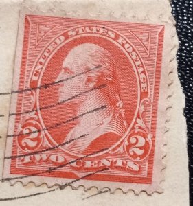 US Sc #279Bg Postal Cover 1897 Cancel Jamestown NY to Sandy Lake PA VF