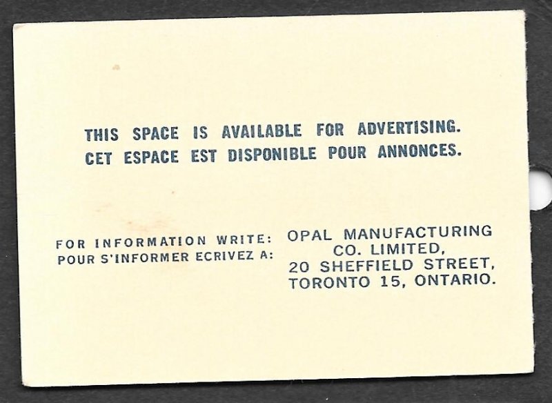 Canada BK63a: 2c (455) x 4, 3c (456) x 4 pane with Queen Elizabeth, MNH, VF