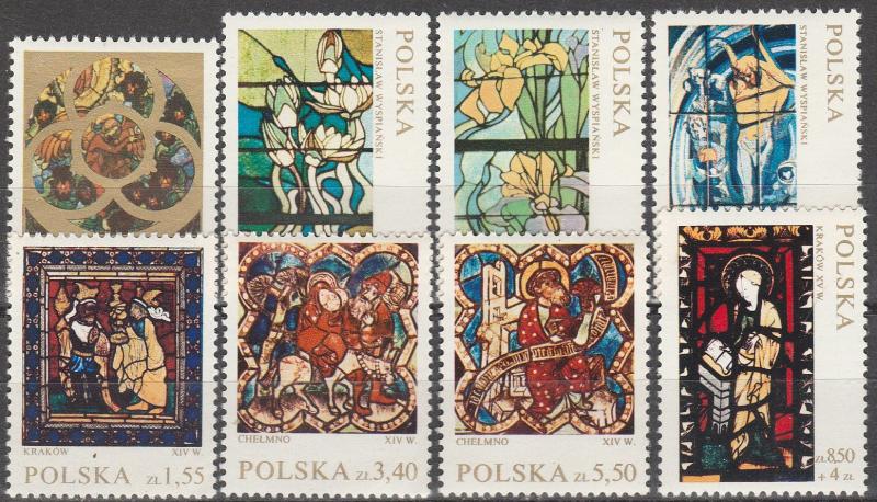 Poland #1832-8, B122  MNH   CV $2.60 (K1452)