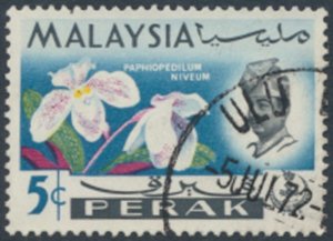Perak  Malaya  SC#  141 Used  Flowers see details & scans