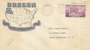 783 - P5d 3c OREGON TERRITORY - HCS - Staehle - Walla Walla, WA