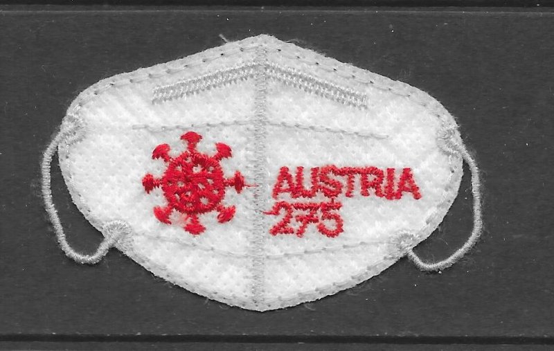 AUSTRIA - FABRIC COVID MASK MNH