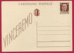 1944 RSI - C 104l Inclined Overprint Band NEW