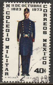 MEXICO 1051, 40¢ Sesquicentennial Military College Used. (297)