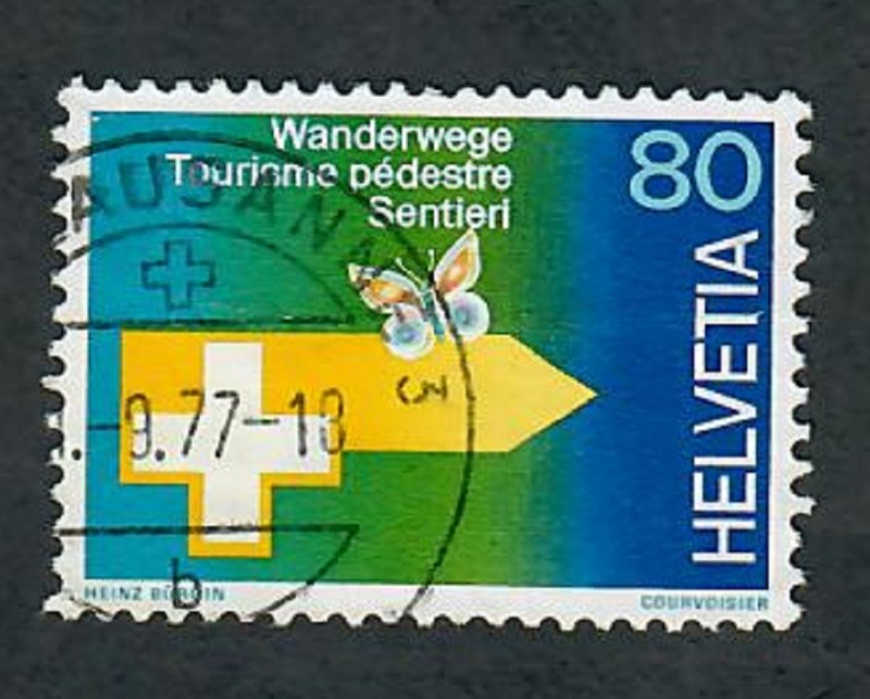 Switzerland 631 used single