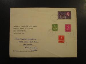 KUT 1960 QEII Series First Day Cover to 1 Shilling - Z6060