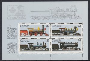 1039a Locomotives SS MNH