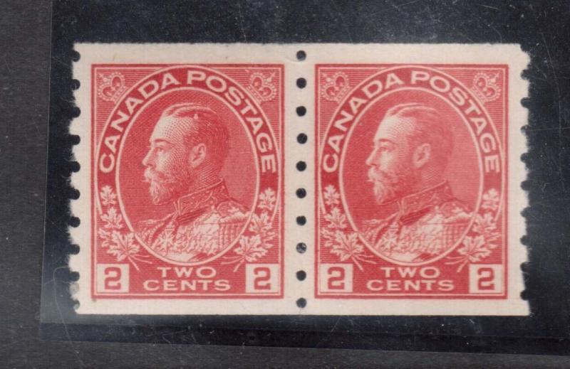 Canada #127 XF/NH Coil Pair