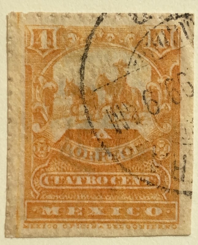 AlexStamps MEXICO #246 VF Used 