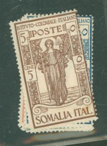 Somalia (Italian Somaliland) #B11-B16 Unused