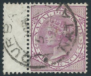 Natal, Sc #71, 6d Used