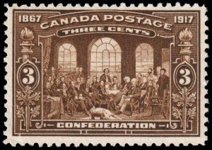 Canada - Scott 135 - Mint-Hinged