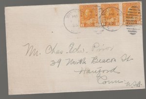 1923 Windsor Canada  cover to USA