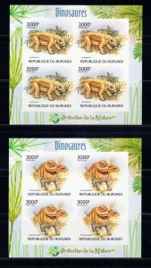 BURUNDI - 2012 Dinosaurs   M2501