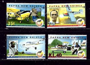 Papua New Guinea 1001-04 MNH 2001 Mission Aviation Fellowship