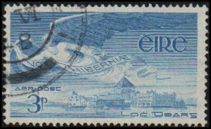 Ireland C2 - Used - 3p Angel Over Lough Derg (1948) (cv $10.70) (2)