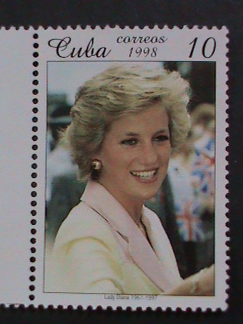 ​CUBA-1998 SC# 3931-7 PRINCESS DIANA-PEOPLE'S QUEEN- MNH -VERY FINE