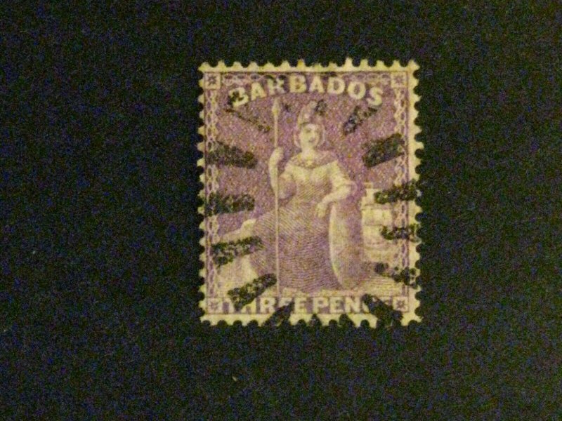  Barbados #52 used  a198.9211