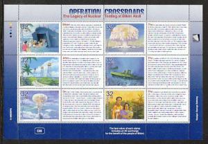 Marshall Islands Bikini Island B1 Souvenir Sheet MNH VF