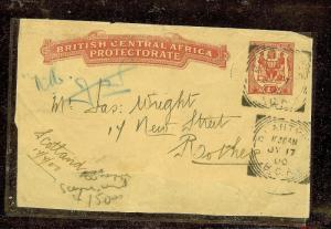 BRITISH CENTRAL AFRICA (P1210B) PSW  1C VFU