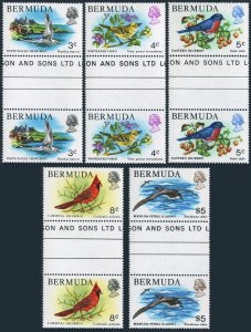 Bermuda 363-365,367,379 gutter,MNH.Michel 352/356,368. Birds 1978.Tropic-bird,