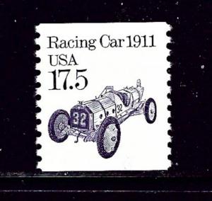 U.S. 2262 MNH 1987 Racing Car Coil single