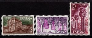 Spain 1975 San Juan de la Pena Monastery Commem., Set [Mint]