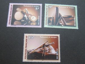 French Polynesia 1996 Sc 688-90 set MNH