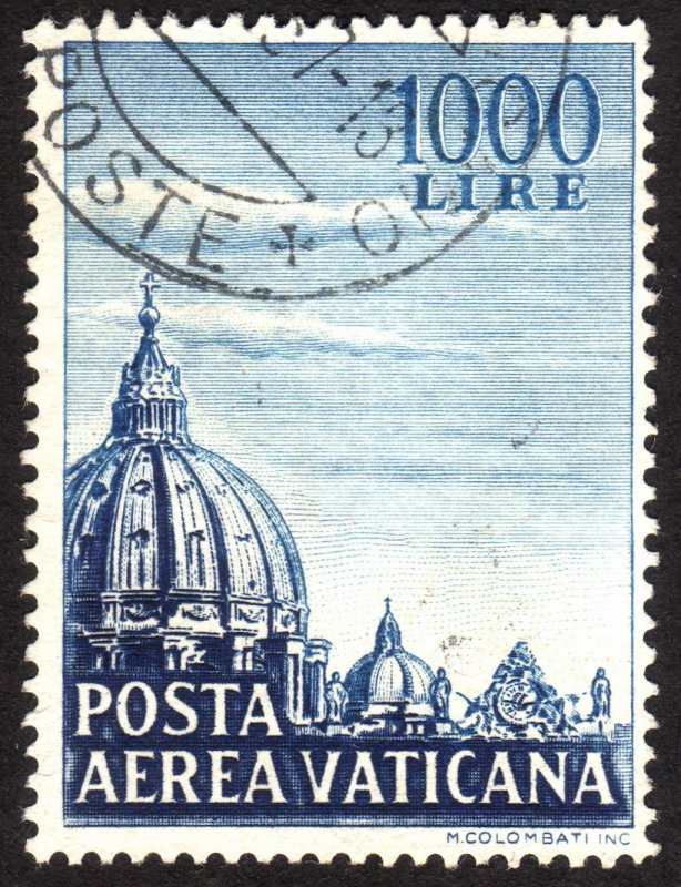 1953, Vatican 1000L, Used, Sc C23