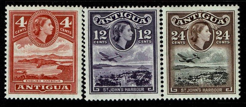 Antigua SG# 156-158, Mint Never Hinged, 158 has pencil on back -  Lot 031617