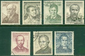 CZECHOSLOVAKIA 699-705 USED BIN $1.75