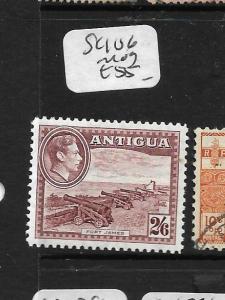 ANTIGUA  (P2808B) KGVI 2/6  SG106  MOG