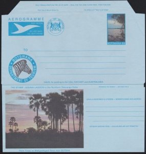 BOTSWANA 50t pictorial aerogramme - unused.................................B3316