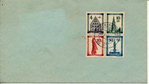 BADEN GERMANY 1949 FDC MINT CONDITION 