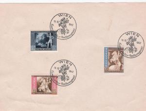 GERMANY, SCOTT# B209-B211, W/SPECIAL POSTMARK