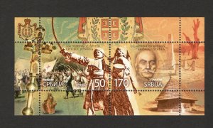 SERBIA-MNH** BLOCK-200 YEARS SINCE THE SECOND SERBIAN UPRISING-2015.