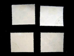 GERMAN DEM REP - SCOTT# 103-106 - CS - USED - CAT VAL $12.25